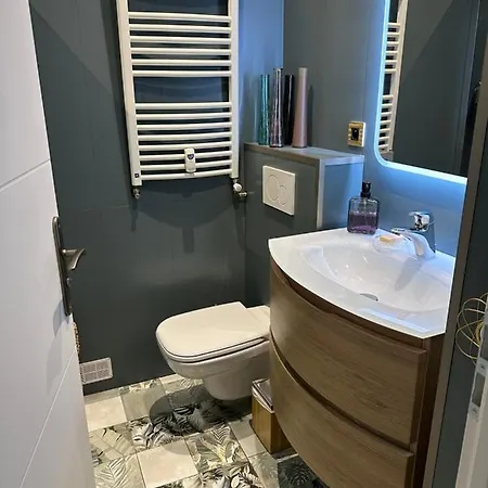 En Rez De Jardin Sur La Apartman *